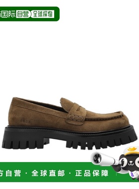 香港直邮Golden Goose Deluxe Brand 圆头乐福鞋 GWF00782.F00772