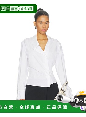 1h可退 香港直邮The Attico 女士 不对称衬衫 260WCH00045