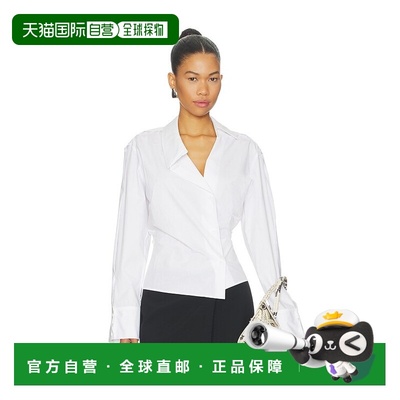 1h可退 香港直邮The Attico 女士 不对称衬衫 260WCH00045