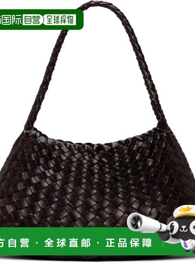 1h可退 香港直邮DRAGON DIFFUSION 女士 棕色 Rosanna 单肩包 894