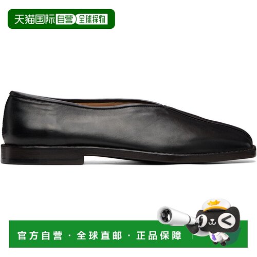 1h可退 香港直邮Lemaire 男士 LEMAIRE 黑色 Flat Piped 穆勒鞋 F