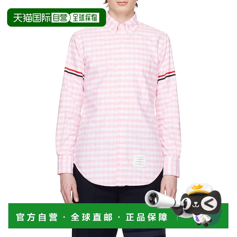 香港直邮Thom Browne 格子经典衬衫 MWL150E04569