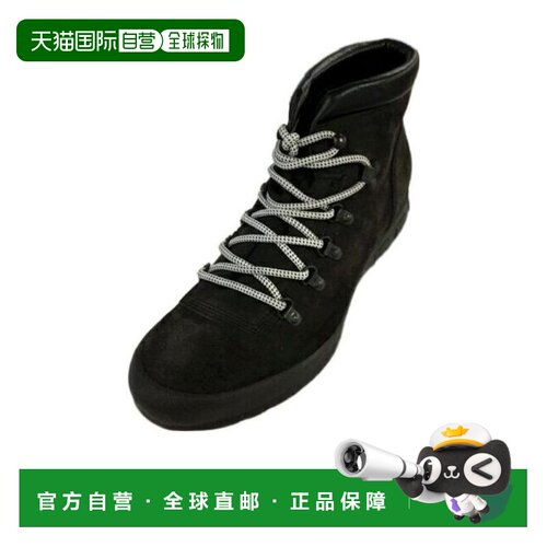 1h可退 香港直邮Emporio Armani 徽标系带高帮休闲运动鞋 X4M204X