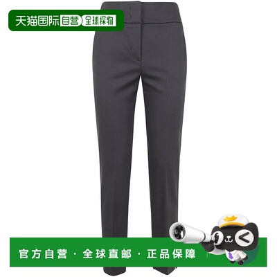 香港直邮PESERICO 女士休闲裤 A04605J001953305 SS2026 黑色