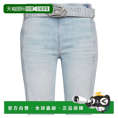 1h可退 香港直邮Diesel 迪赛 女士 牛仔短裤 blue蓝色 舒适时尚