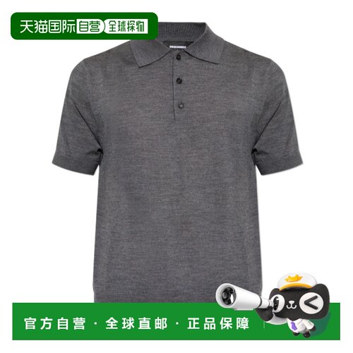 1h可退 香港直邮DSQUARED2 男士POLO衫 S74HA1679D13205859 AW202