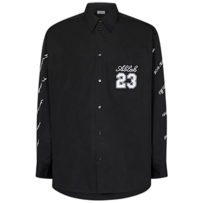 1h可退 欧洲直邮OFF-WHITE 男士衬衫 OMGE004S24FAB0021001