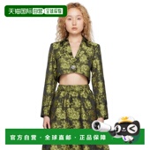 女士 黑色 黄色 1h可退 甘尼 西装 Flower 香港直邮GANNI 外套