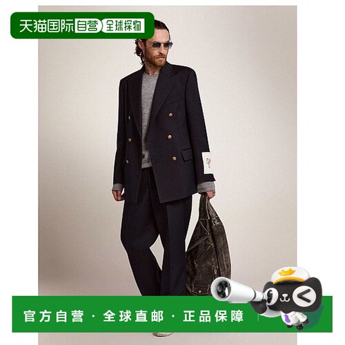 香港goldengoose双排扣西装外套
