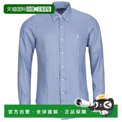 欧洲直邮polo ralph lauren  男衣服 秋冬2025 长袖衬衫 CHEMISE