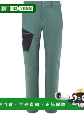 自营欧洲直邮Millet觅乐 WANAKA STRETCH III 男款长裤 绿色运动