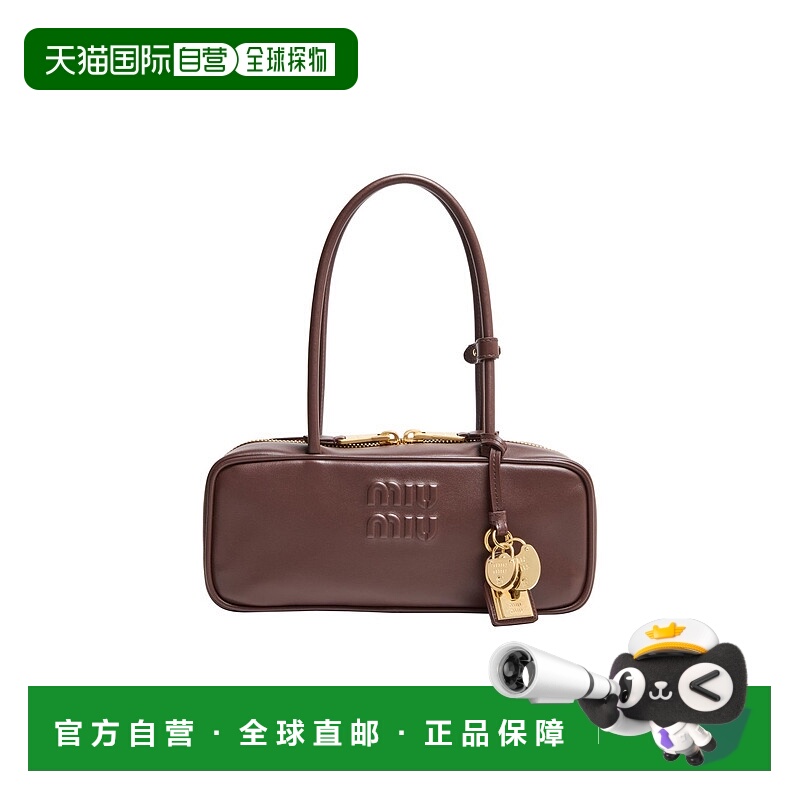 1h可退 欧洲直邮MIU MIU 缪缪 25秋冬  MIUW8ZT4BR1 女士 手提包
