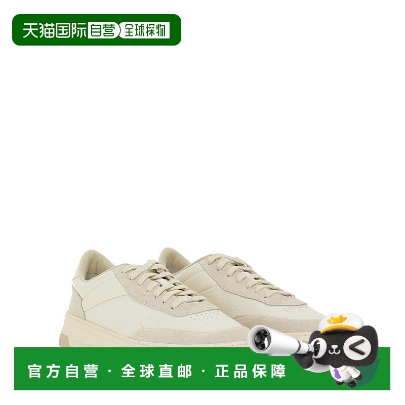 1h可退 欧洲直邮hugo boss 男士 时尚休闲鞋牛皮男鞋