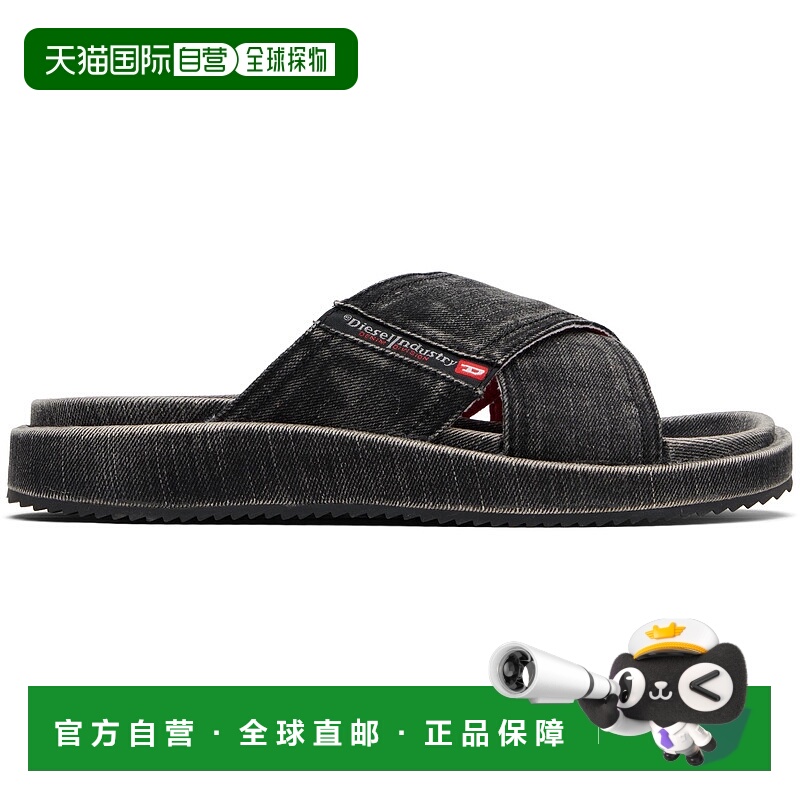 香港直邮Diesel 迪赛 男士 黑色 Sa-Slide Cris Cros 凉鞋 Y03612