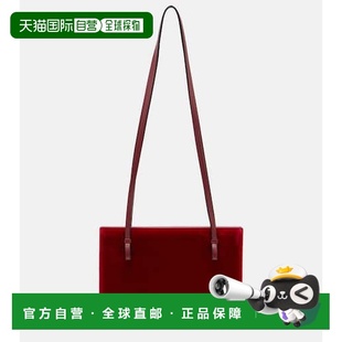 1h可退 香港直邮toteme 女士 Cocktail 天鹅绒肩包 red红色 舒适