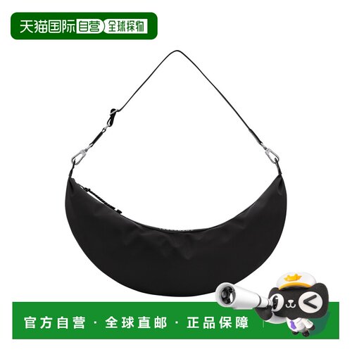 自营欧洲直邮Longchamp珑骧 Le Pliage Energy男士黑色尼龙斜挎包