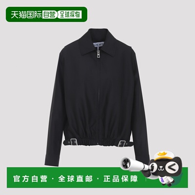 1h可退 香港直邮LOEWE 女士夹克 S540Y02XC81100 AW2025 黑色 Woo