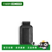 自营欧洲直邮Tumi途明 Nassau男士 黑色皮革logo标识钞票夹