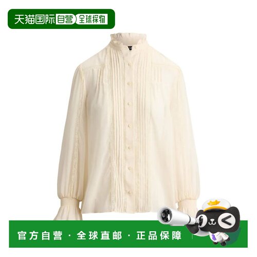 香港直邮Lauren Ralph Lauren 女士 梭织衬衫 200P13729泡泡袖