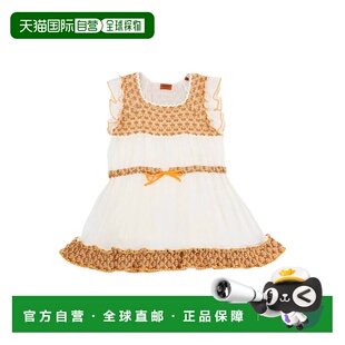 1h可退 香港直邮MISSONI 米索尼 女童 连衣裙童装 white白色 舒适