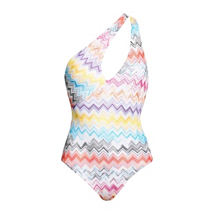 女士 米索尼 香港直邮MISSONI white白色 piece 泳衣 One 1h可退