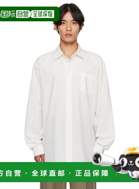 1h可退 香港直邮The Row 男士 白色 Thane 衬衫 1131W4075休闲风