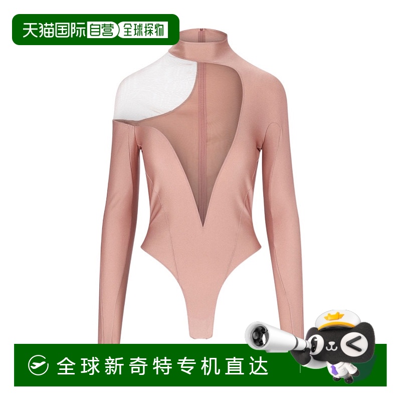 香港直邮Mugler 高领长袖连体衣 23W1BO0191850拉链套装