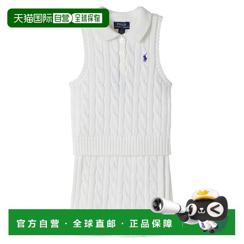 香港直邮PoloRalphLaurenPolo拉夫 劳伦女童服装 【付后1h可退】