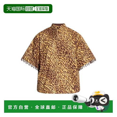 1h可退 香港直邮ZIMMERMANN 女士衬衫 3780TSS2540LEO AW2025 花