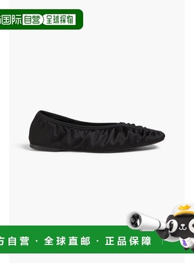 香港直邮toteme 女士 醋纤绸缎平底鞋 243WAS2747FB0228001BLACK
