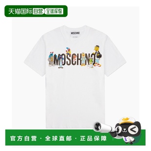 1h可退 香港直邮Moschino 莫斯奇诺 女士 D1A0778 6040 1001 T恤