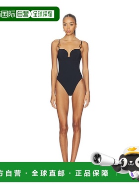 1h可退 香港直邮magda butrym 女士 连身泳衣 610426 black黑色