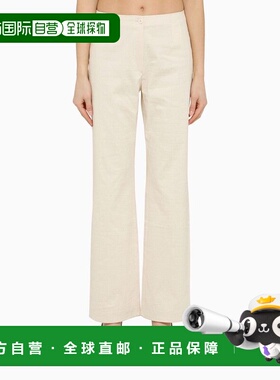 1h可退 香港直邮Our Legacy 女士 常规白色棉质裤子 W2244BNCONR