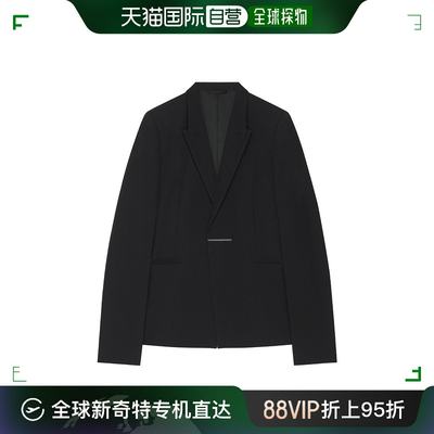 香港直邮Givenchy 长袖初剪羊毛西装外套 BM30DY14DL