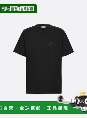 欧洲直邮DIOR(迪奥) 男士宽松版型 CD Icon T 恤