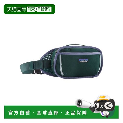 自营欧洲直邮PATAGONIA Fieldsmith 5L腰包深墨绿有机棉腰包男女