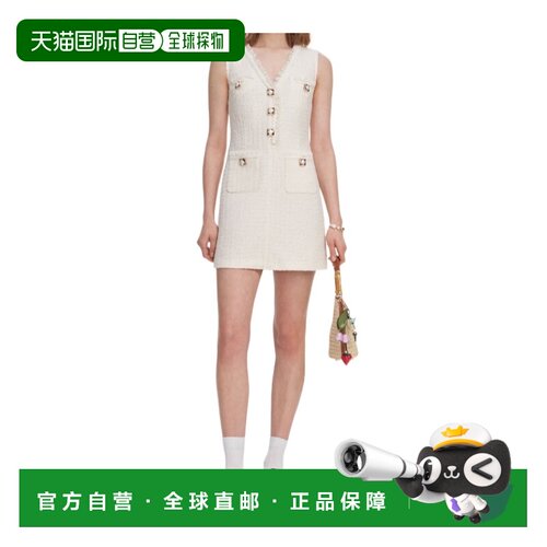 Self-Portrait 无袖圈圈迷你连衣裙 PF26005S吊带包臀裙