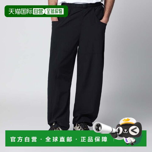 1h可退 香港直邮the north face 北面 男士 黑色尼龙裤子 NF0A8FH