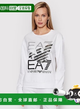 香港直邮EA7 Emporio Armani 圆领徽标长袖卫衣 3LTM41TJFRZ