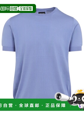 1h可退 香港直邮Giorgio Armani 短袖针织衫 3HSM38SM63Z