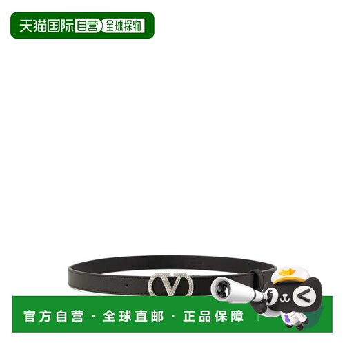 1h可退 香港直邮valentino 华伦天奴 女士 水晶装饰皮带腰带 WT0S