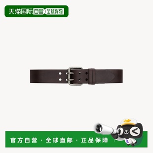 扣头腰带5cm 山石色小牛皮摩托车风格 自营欧洲直邮YSL圣罗兰 男士