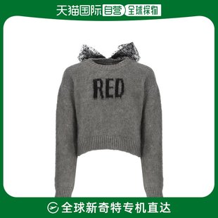 女士REDValentino 圆领短款 Valentino 香港直邮Red 毛衣