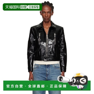 合成皮革夹克 香港直邮Coperni Cactus 黑色 COPBL34F6054 女士