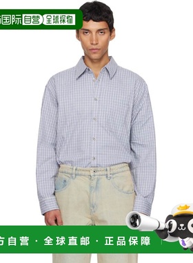 1h可退 香港直邮Tom Ford 汤姆 福特 男士 蓝色 & 白色 Block Che