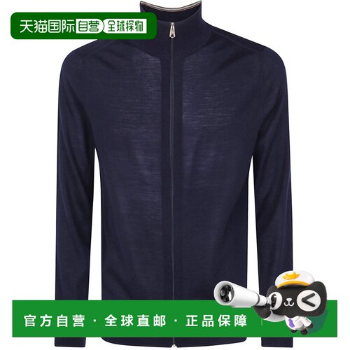 香港直邮Paul Smith 保罗 史密斯 男士 羊毛拉链针织开衫 M1R972Z