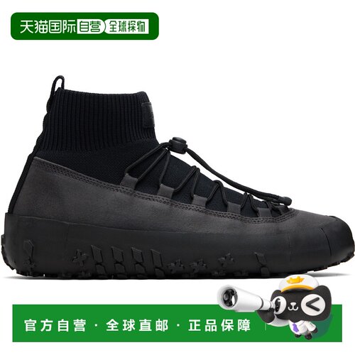 1h可退 香港直邮Lemaire 男士 LEMAIRE 黑色 Vibram Wrap On 高帮