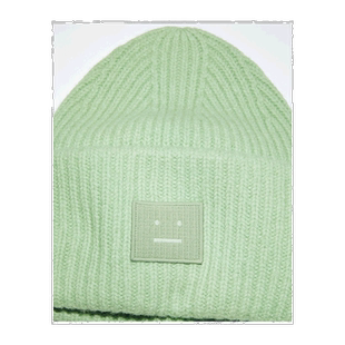 香港直邮Acne Studios 徽标毛线羊毛帽子 C40135高级感 正品 潮牌