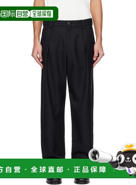 1h可退 香港直邮A.P.C. 男士 黑色 Renato 长裤 PSALPH08428男装