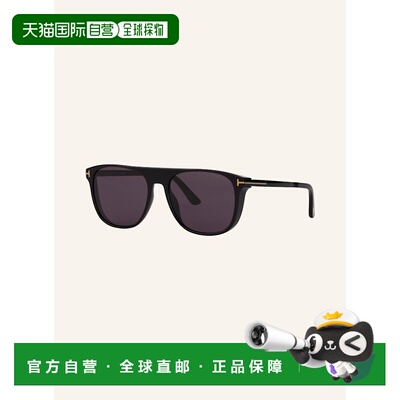 香港直邮TOM FORD 女士太阳镜 100168214413000 CO 黑色 Sunglass